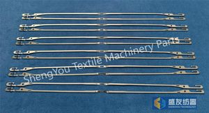 Textile Spare Parts of J Type Leno Heald Wire for Air Jet Looms and Weaving Looms