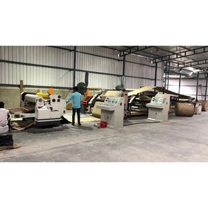 Corrugated Board Production Line Using High Temperature Grease for Bearing Lubrication