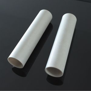 OEM High Temperature Aluminum Nitride Aln Ceramic Protection Sleeve / Alumina Tube