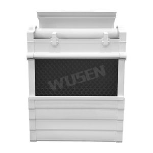 Livestock / Pig House / Chicken Farm Evaporative Cooling Pad PVC Plastic Gutter