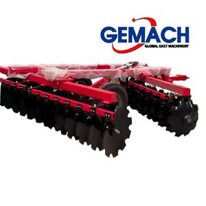 Heavy-Duty Agricultural Disc Harrow for Soil Tillage and Preparation