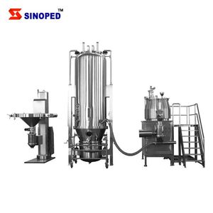 Pharmaceutical Chemical Machinery Fluidized Fluid Bed Dryer Granulating Granulator Equipment Dryer Machine