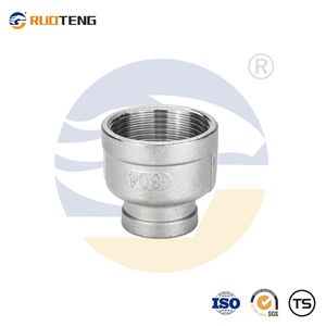 [Ruoteng] Industrial ODM Stainless Steel Threaded Reducer Coupling Socket Banded Water Pipe Fitting Manufacturer in Wenzhou