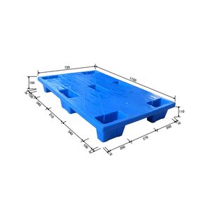 Light Weight Plastic Nestable&Stackable Pallet for Logistic
