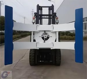 Forklift Attachments 1.3 Ton Short Arm Adjustable Rotating Paper Roll Clamp