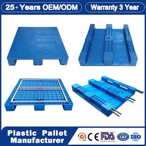 Industrial Rackable Logistics Stackable One Way Export Drum IBC Oil Spill Containment Hygienic Printing Warehouse Storage Euro HDPE Heavy Duty Plastic Pallets
