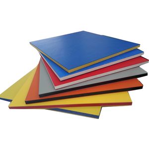 Colorful HDPE Multilayer Sheet Textured Surface Color Core HDPE Sheet Sandwich HDPE Sheets