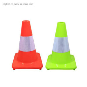 Roadway Safety Reflective Flexible PVC Traffic Cone