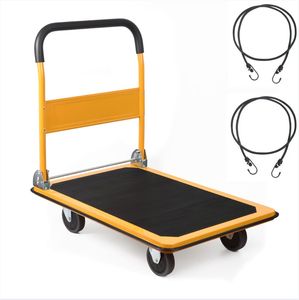Folding Heavy Duty Utility Cart Multi-Purpose Platform Hand Truck