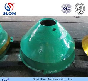 High Manganese Steel Spare Mantle Cone Crusher Parts
