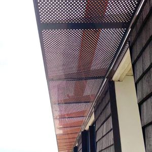 Factory Direct Sales Decorative Perforated Copper Metal Sheet for Awnings