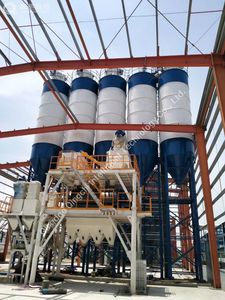 Multifunctional Dry Mix Mortar Production Line Matched with Arbortech Brick and Mortar Saw for Tile Adhesive, Gypsum Plaster and Construction Mortar Production
