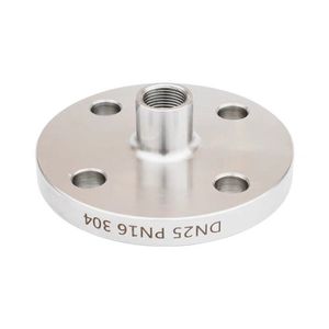 Pollution-Free Threaded Connection Stainless-Steel Threaded Connection Flange for Paper Mills