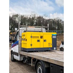 Atlas Copco The Utility Range Mobile Diesel Air Compressor for Industrial Use