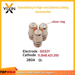 Plasma Electrode G032y Cathode 11.848.421.310 for Kjellberg Plasma Cutting Torch Consumables