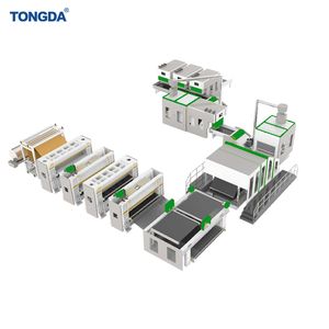 Tongda Td-Lmb Non-Woven Polyester Felt Auto Interior Geotextile Needle Loom Punching Machine