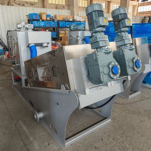 Compact Integrated Thickening Dewatering Screw Press for Food Processing Wastewater Treatment