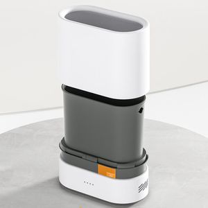 Automatic Uncovered Plastic Sanitary Bin for Eco-Friendly Kitchen Waste Disposal