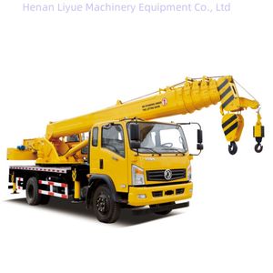 Mobile Cranes Telescoping Boom 6 Ton Truck Crane for Sale