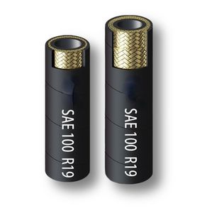 Hoses Pipe Steel Wire Braided Hydraulic Rubber Hose SAE 100 R19