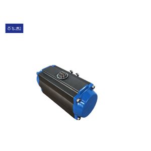 Factory Price Custom Piston Pneumatic Valve Actuator Aluminum Alloy Structure Namur Compliant Compressed Air Actuator for Valve Control