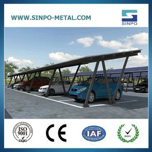 Customizable Chinese Factory Aluminum Home Solar Panel Carport Mounting System