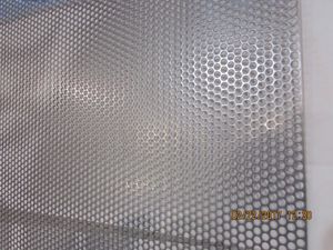 CNC Punching Micro Perforated Metal Mesh 0.7mm Hole for Filter Equipment