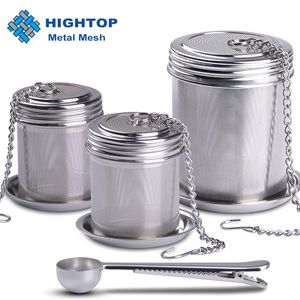 Food Safe Extra Fine Stainless Steel Mesh Tea Infuser with Hook for Home Office