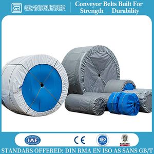 High Temperature Resistant Heat Conveyor Belt for Cement and Steel Plants