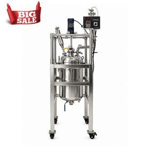 Customized Stainless Steel Jacketed Mixing Tank Chemical Reactor Vessel with Stirrer