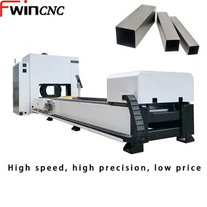Fwincnc High-Speed 6000W Laser Cutting Machine Metal Pipe Tube