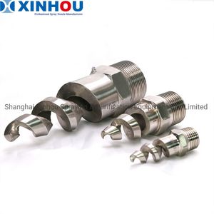 1/2" 1" Stainless Steel Rising Cooling Tower Full Cone Atomization Anti-Clog Water Jet Spiral Spray Nozzle