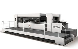 High Speed Cardboard Automatic Flatbed Die Cutter Machine Qh