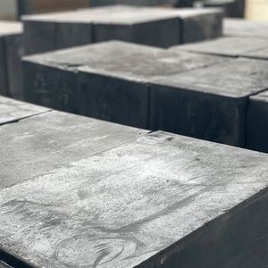 High Purity Extruded Graphite Block EDM Square Round Graphite Heating Blocks for Casting