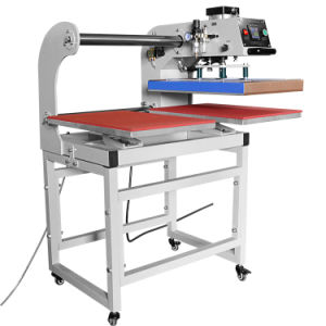 GS Factory New Style High Press Semi Auto 40X50 Heat Press Machine for T-Shirt