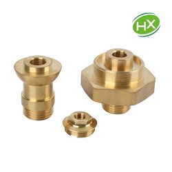 Custom CNC Machined Brass and Copper Motorcycle Accessories