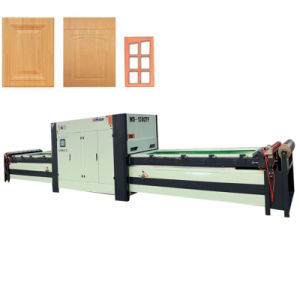Ws1300TF High Efficient Woodworking Double Station Vacuum Press Machine PVC Film Vacuum Membrane Press Laminating Machine