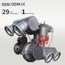 Manufacturer Supplies 12-Inch Large-Flow Self-Priming Pump Head for Flood Control and Emergency Drainage