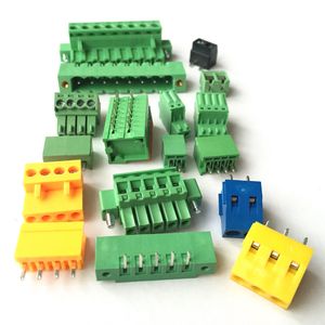 Lectric Terminal Block Pitch Block 3.5 5.08 5.08mm 5mm Pitch Contact Spring Pluggable Plug-in PCB Terminal Block