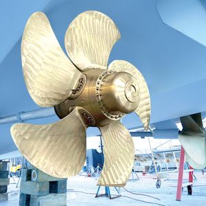 5 Blades Marine Cost-Effective Electric Motor Driven Main Controllable Pitch Propeller
