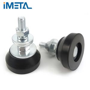 Furniture Table Sofa Rubber Shock Absorber Anti-Vibration Adjustable Foot Screws Leveling Feet