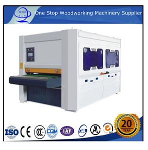 Woodworking Wrot Machine for Primer Door Skin/ HDF Wooden Door Laminating Board Sanding Machine Disk Sander Vibrating Type Wood Board Polishing Machine