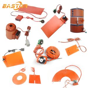 Custom 12V 24V 120V 220V Electric Flexible Heating Pad Silicone Rubber Heater