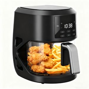 Kitchen Appliance 5L 4 Digital Air Fryer with LED Display for Household