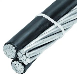 PE XLPE Insulation Electric Twisted Overhead Service Drop Aluminum 11kv ABC Cable