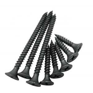 Dongguan Manufacturer C1022A Carbon Steel Fine & Coarse Thread Black Gypsum Drywall Screws