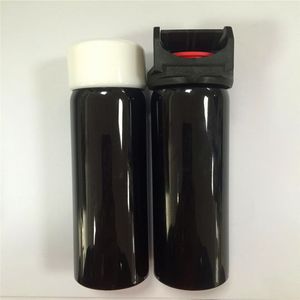 Black Aerosol Aluminum Can for 1 Inch Valve Pepper Spray Bottle