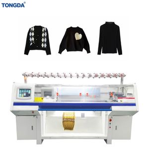 Tongda Ge Textile Production Flat Knitting Machine for Flat Fabric Knitting