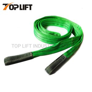 En1492-1 1ton to 24ton Polyester Lifting Belt Flat Webbing Sling