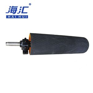 Durable Rubber Lagging Conveyor Pulley for Heavy Mining Applications